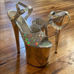Brand new pleaser heels 9inches